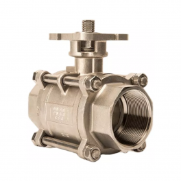 CSBVC380 Двухходовой шаровый кран, G3, нерж