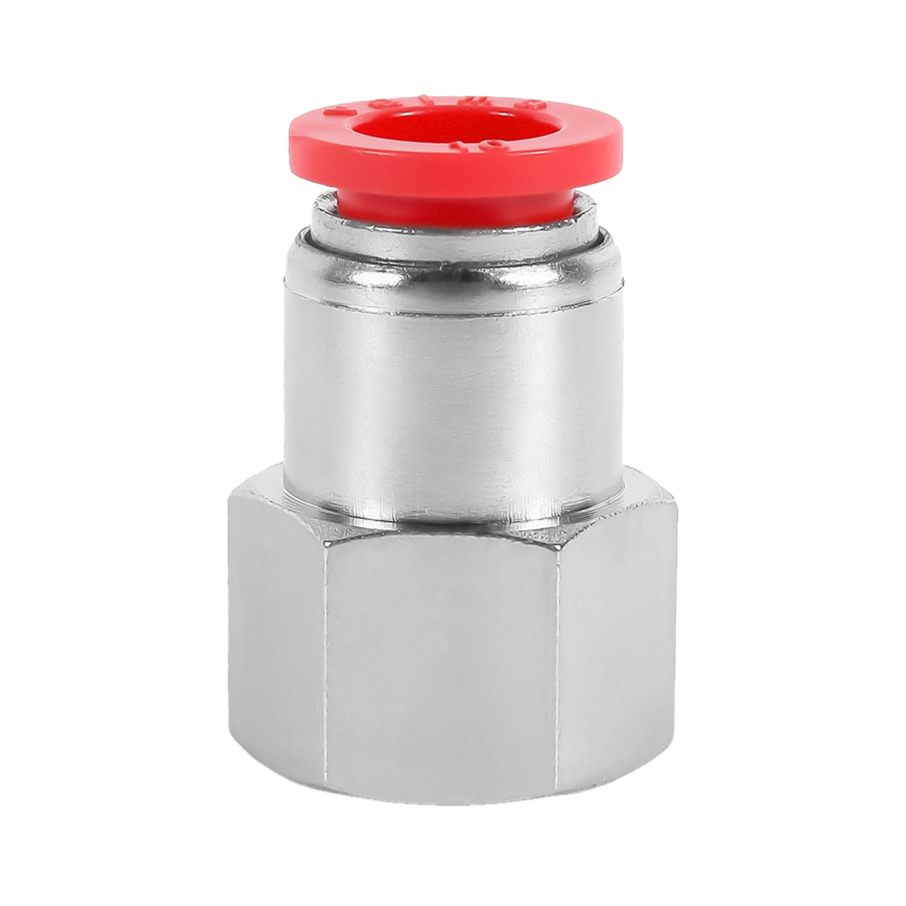 QP-ADF-06-G14 Фитинг прямой, 6мм x G 1/4 (внутр.резьба)