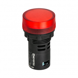 Сигнальная LED лампа, красный, 24V AC/DC IP65 MT22-SA14